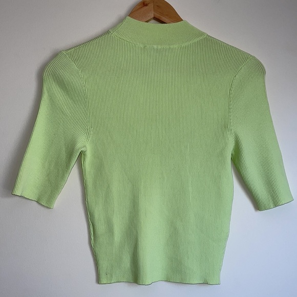 BEC & BRIDGE | Citrus Club Knit Tee in Key Lime - Picture 11 of 12